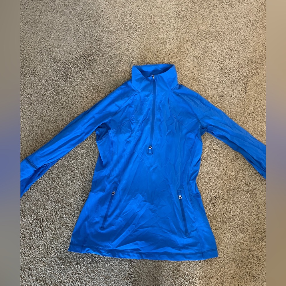 Lululemon Half Zip blue perfect condition